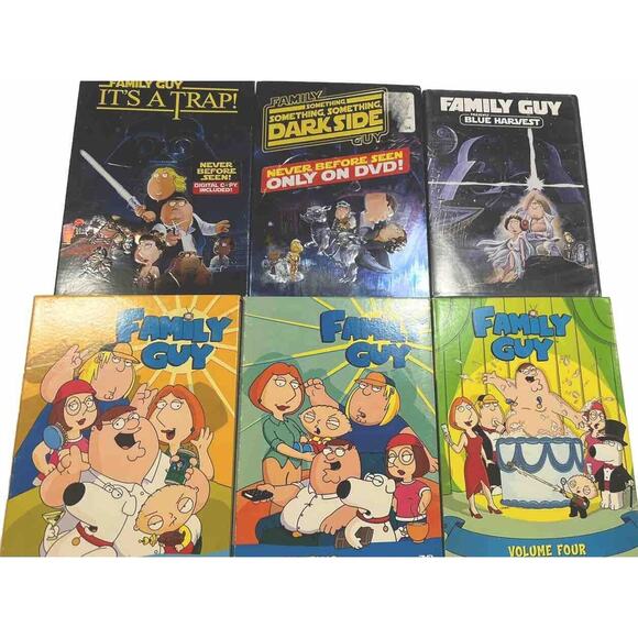 Family Guy Complete season 1,2,3,4. Harvest something Dark-side, it’s a trap. - Picture 1 of 4